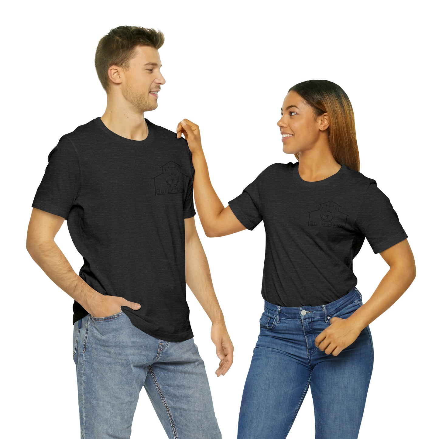 Bully Barn-Black Logo-Unisex Jersey Short Sleeve Tee