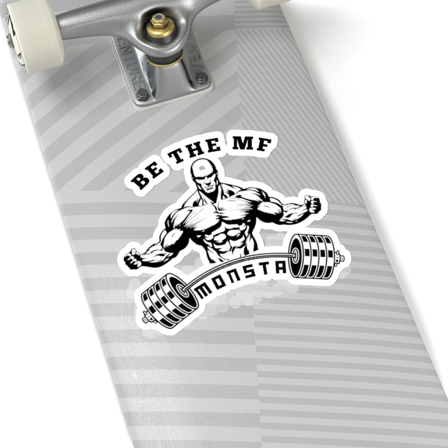 Be the MF MONSTA-Kiss-Cut Stickers