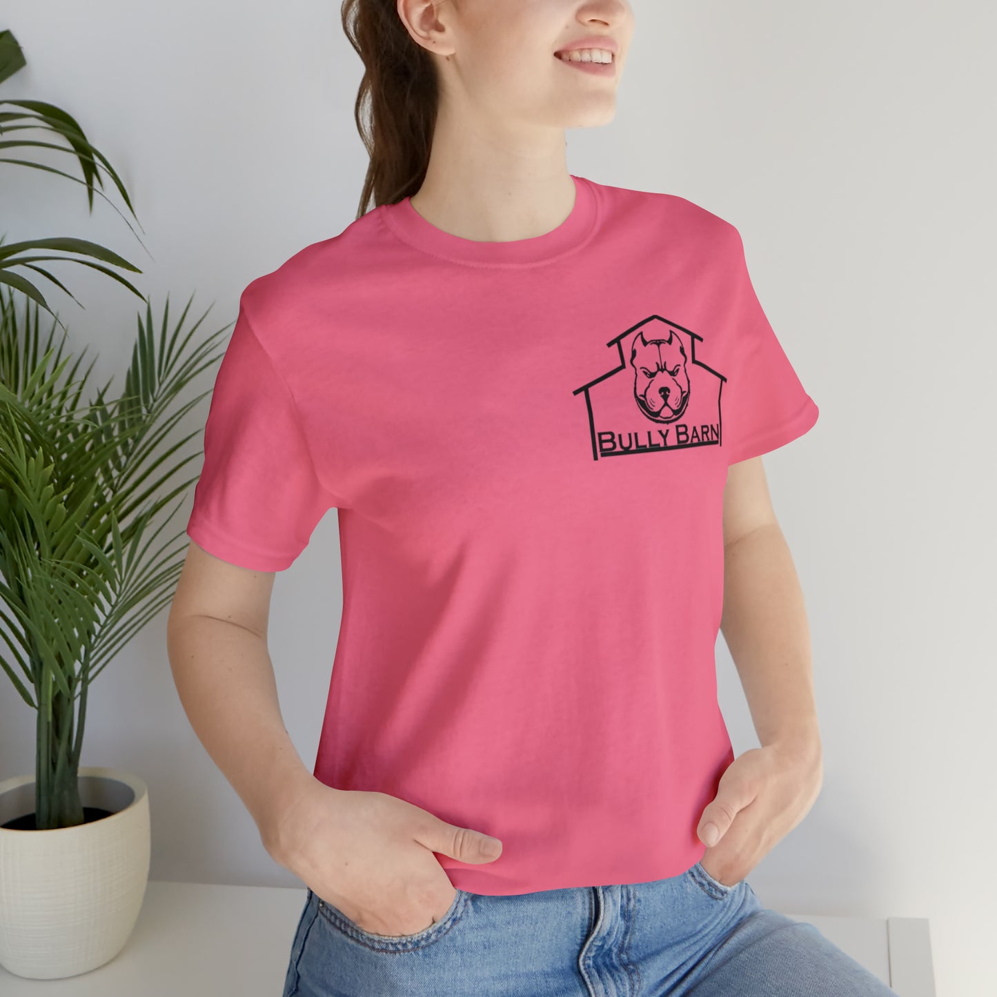 Bully Barn-Black Logo-Unisex Jersey Short Sleeve Tee