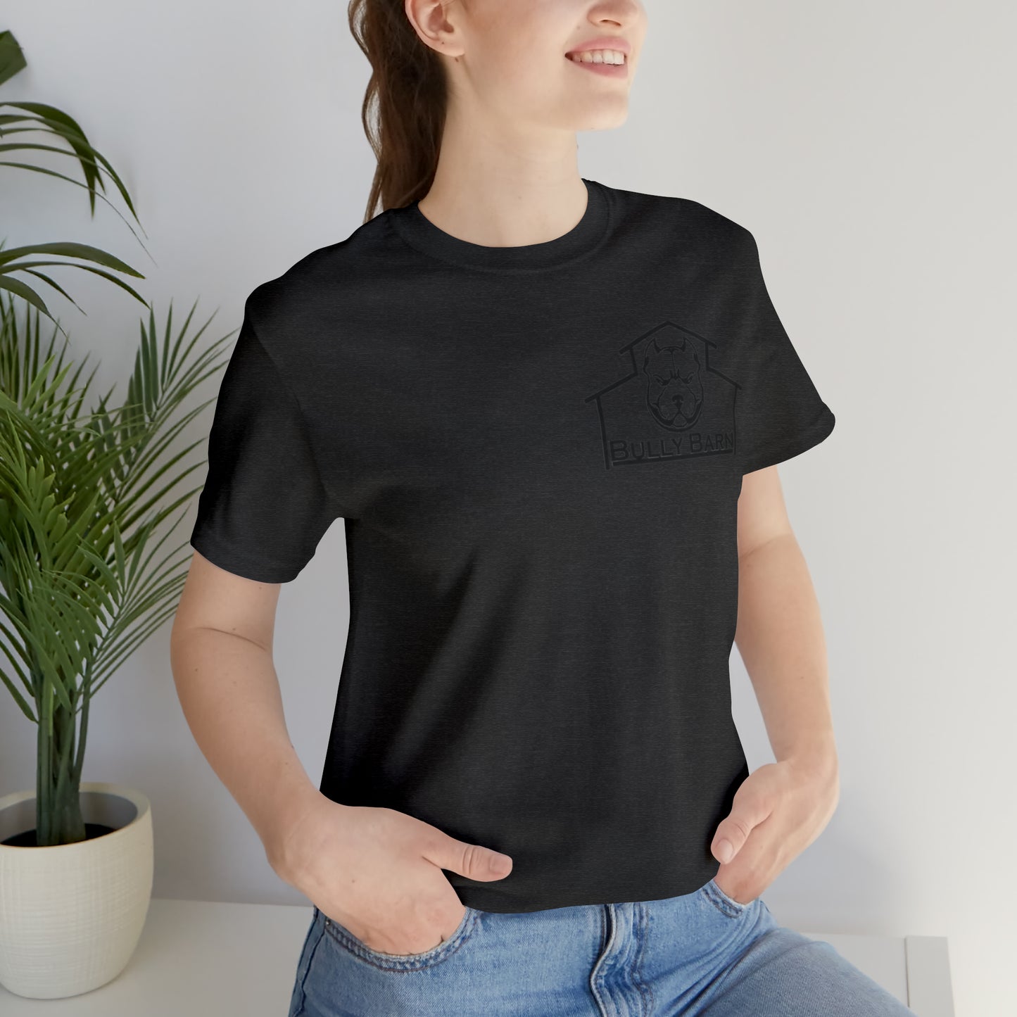 Bully Barn-Black Logo-Unisex Jersey Short Sleeve Tee
