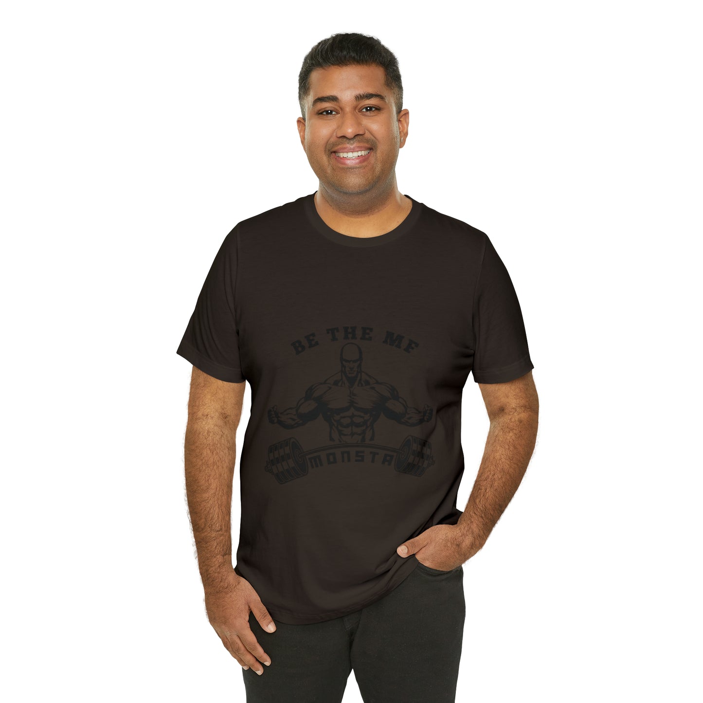 Be the MF MONSTA- Black Logo- Unisex Jersey Short Sleeve Tee