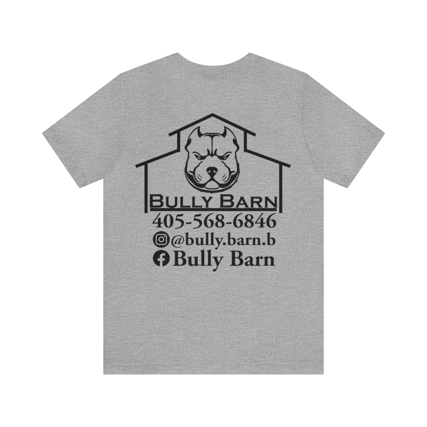 Bully Barn-Black Logo-Unisex Jersey Short Sleeve Tee