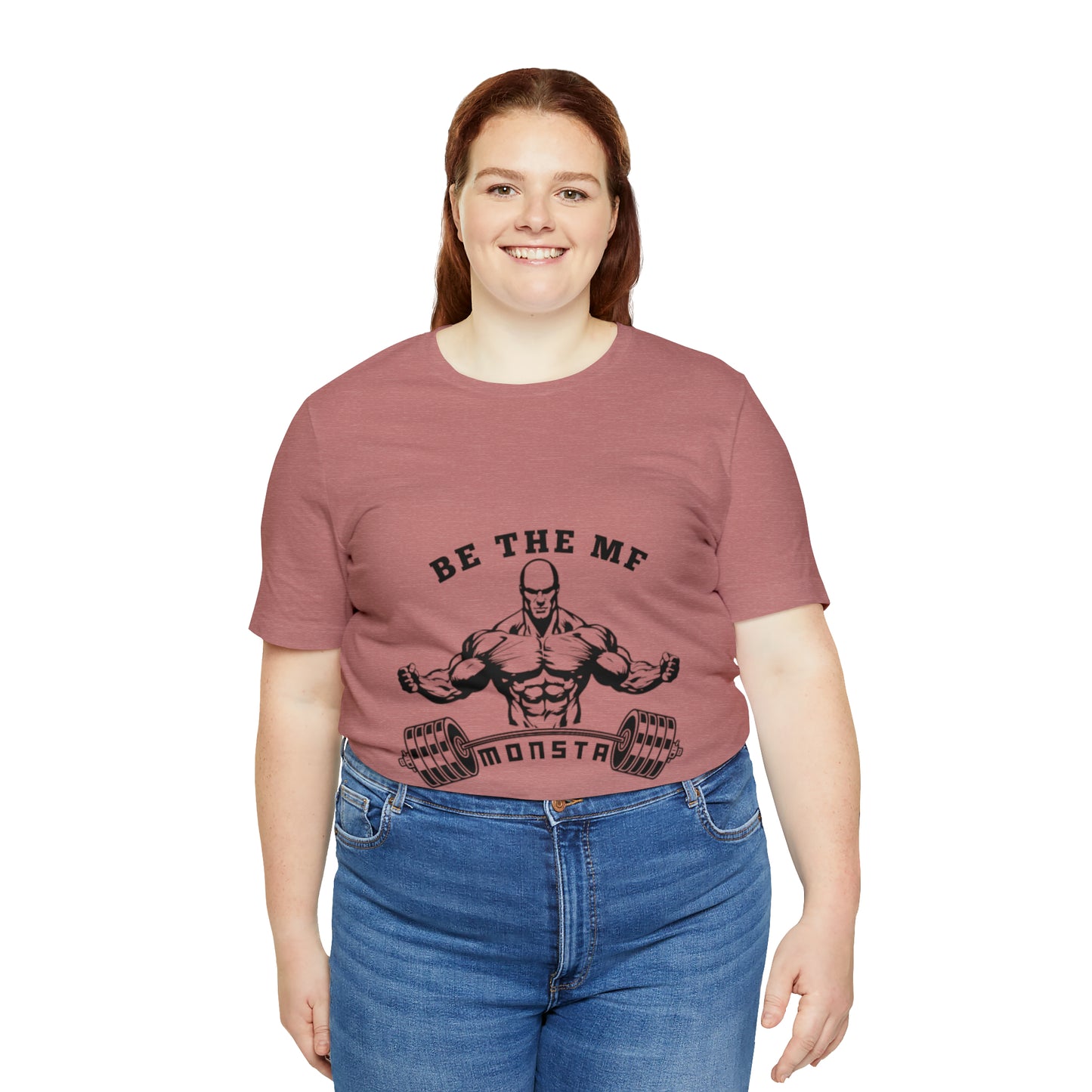 Be the MF MONSTA- Black Logo- Unisex Jersey Short Sleeve Tee