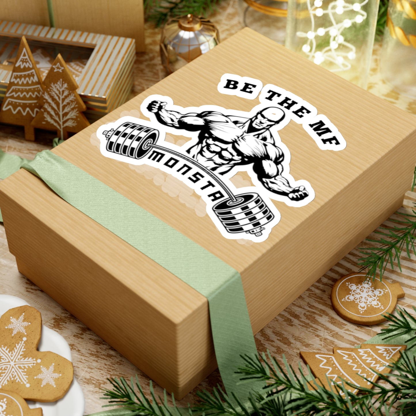 Be the MF MONSTA-Kiss-Cut Stickers