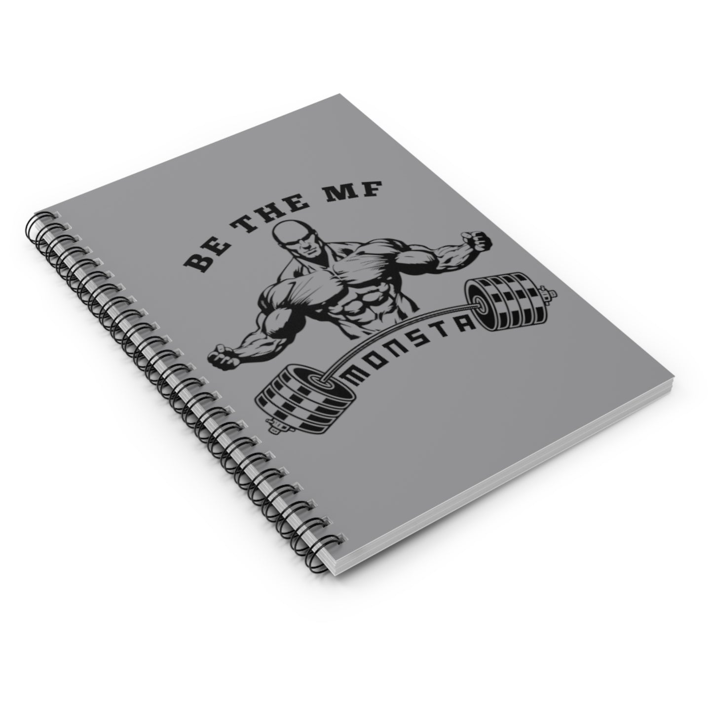 Be the MF MONSTA-Spiral Notebook - Ruled Line