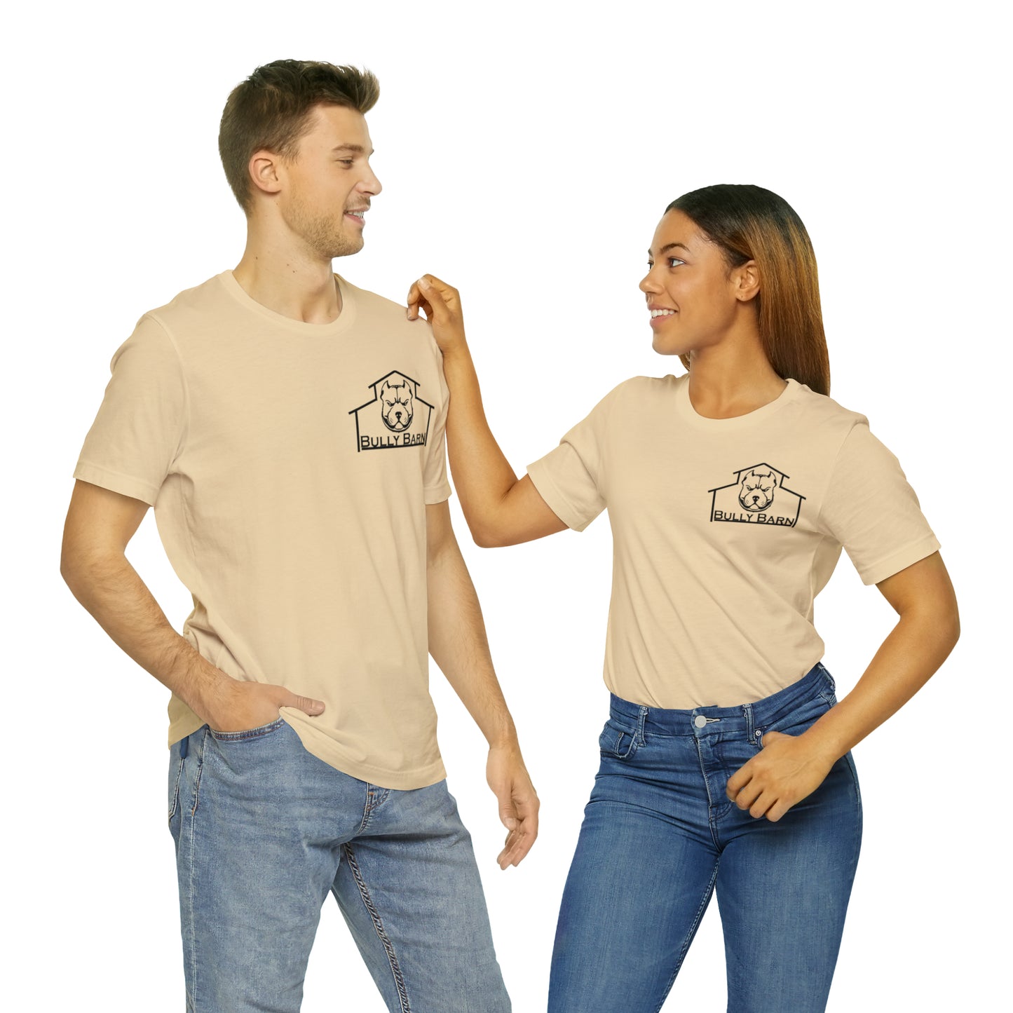 Bully Barn-Black Logo-Unisex Jersey Short Sleeve Tee