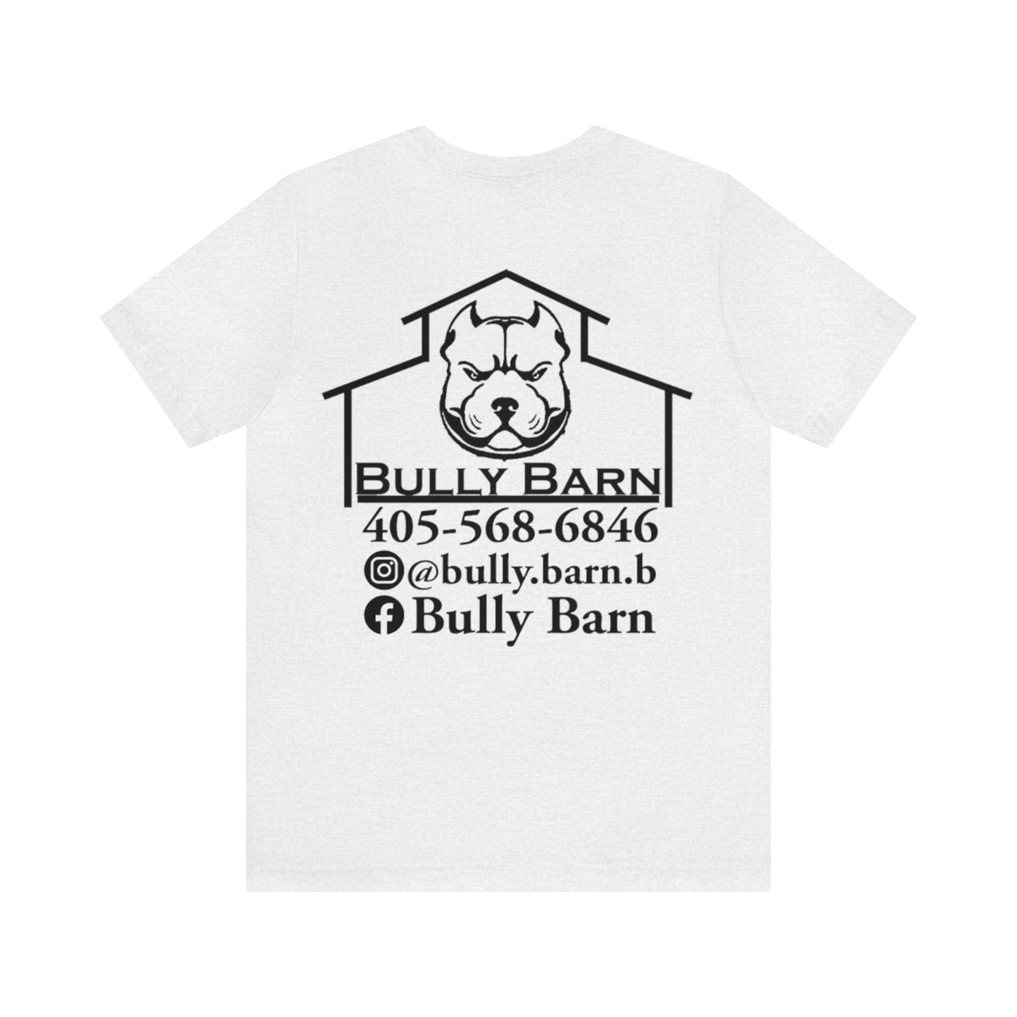 Bully Barn-Black Logo-Unisex Jersey Short Sleeve Tee
