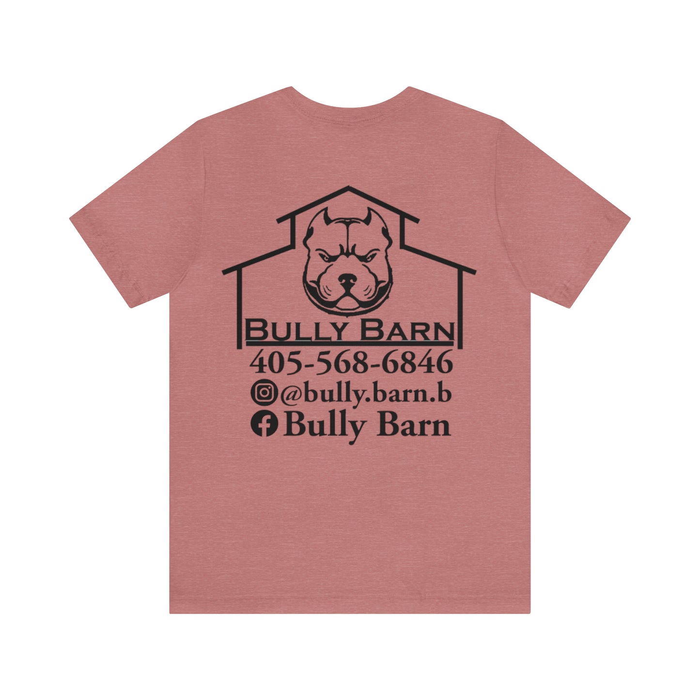 Bully Barn-Black Logo-Unisex Jersey Short Sleeve Tee
