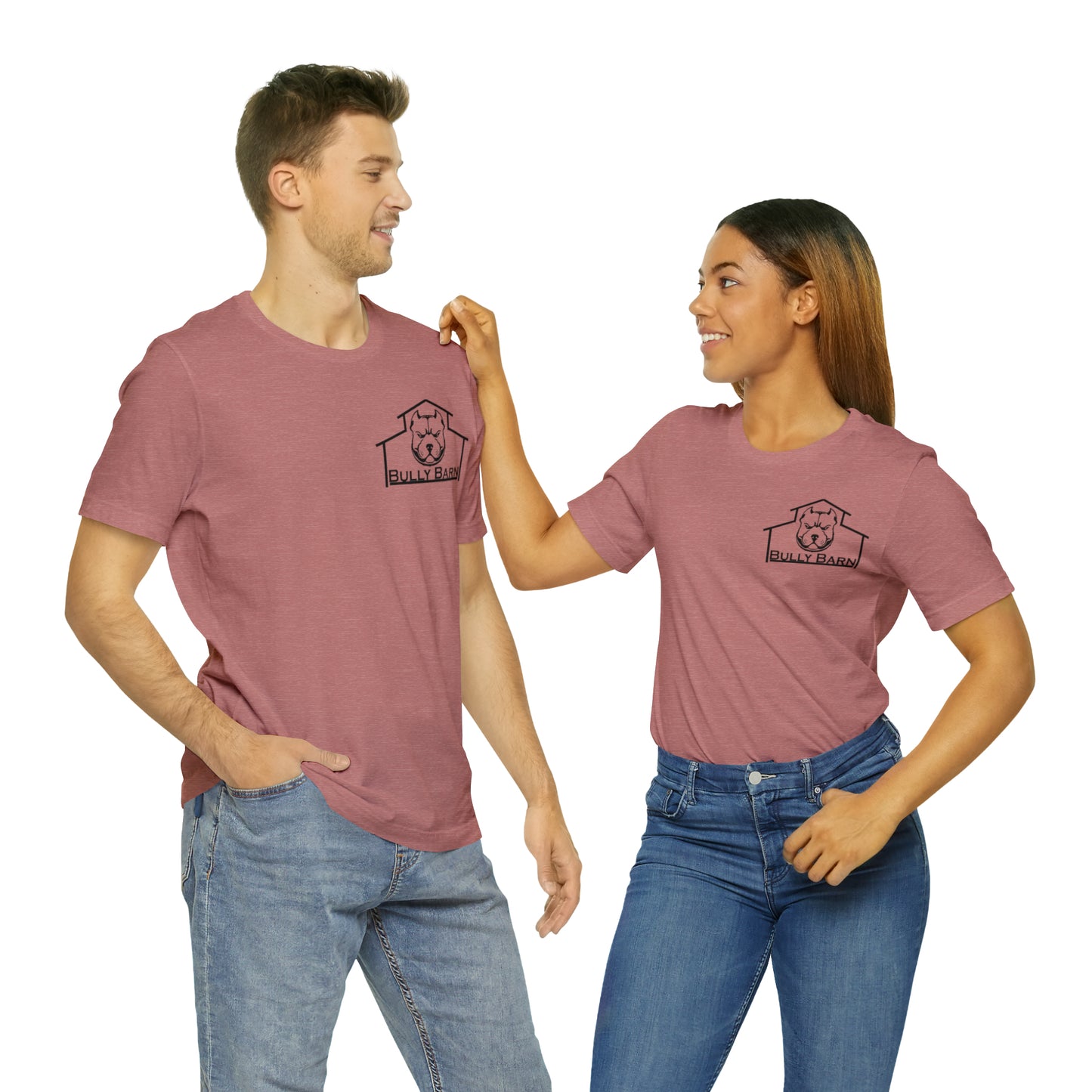 Bully Barn-Black Logo-Unisex Jersey Short Sleeve Tee