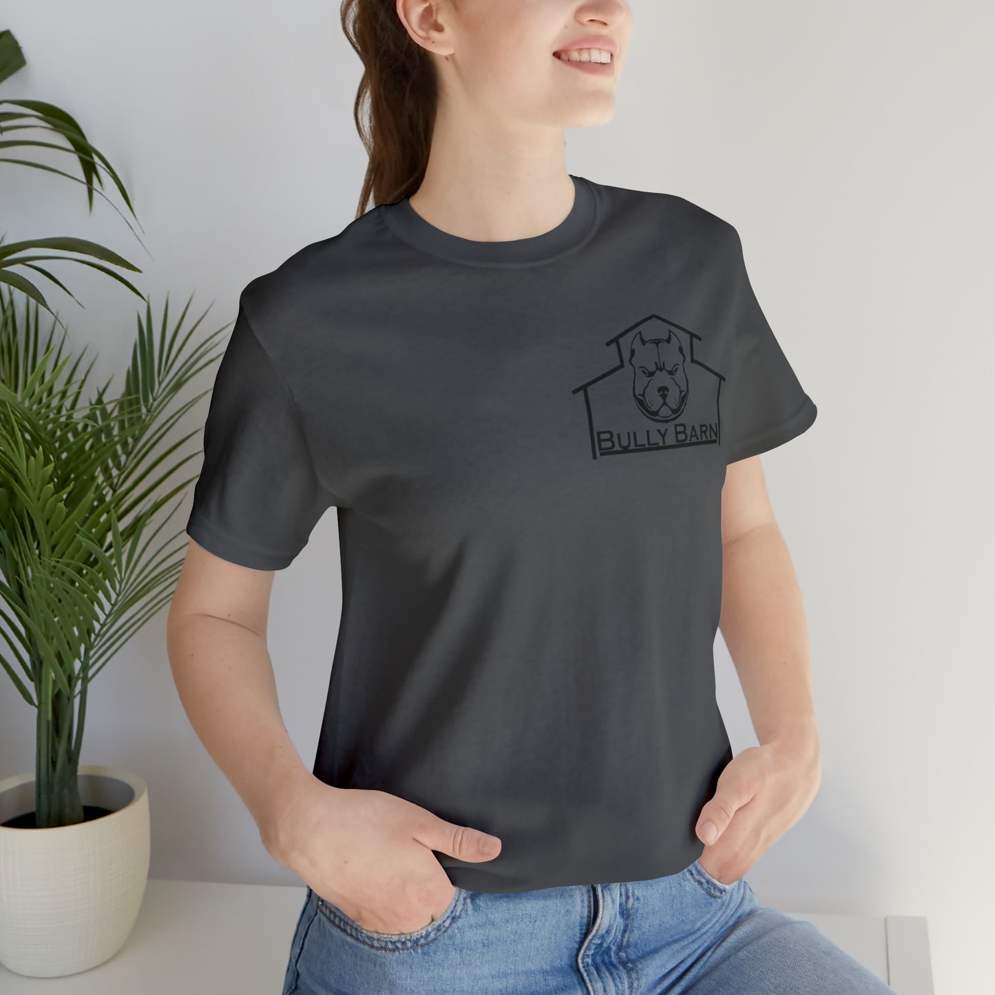 Bully Barn-Black Logo-Unisex Jersey Short Sleeve Tee