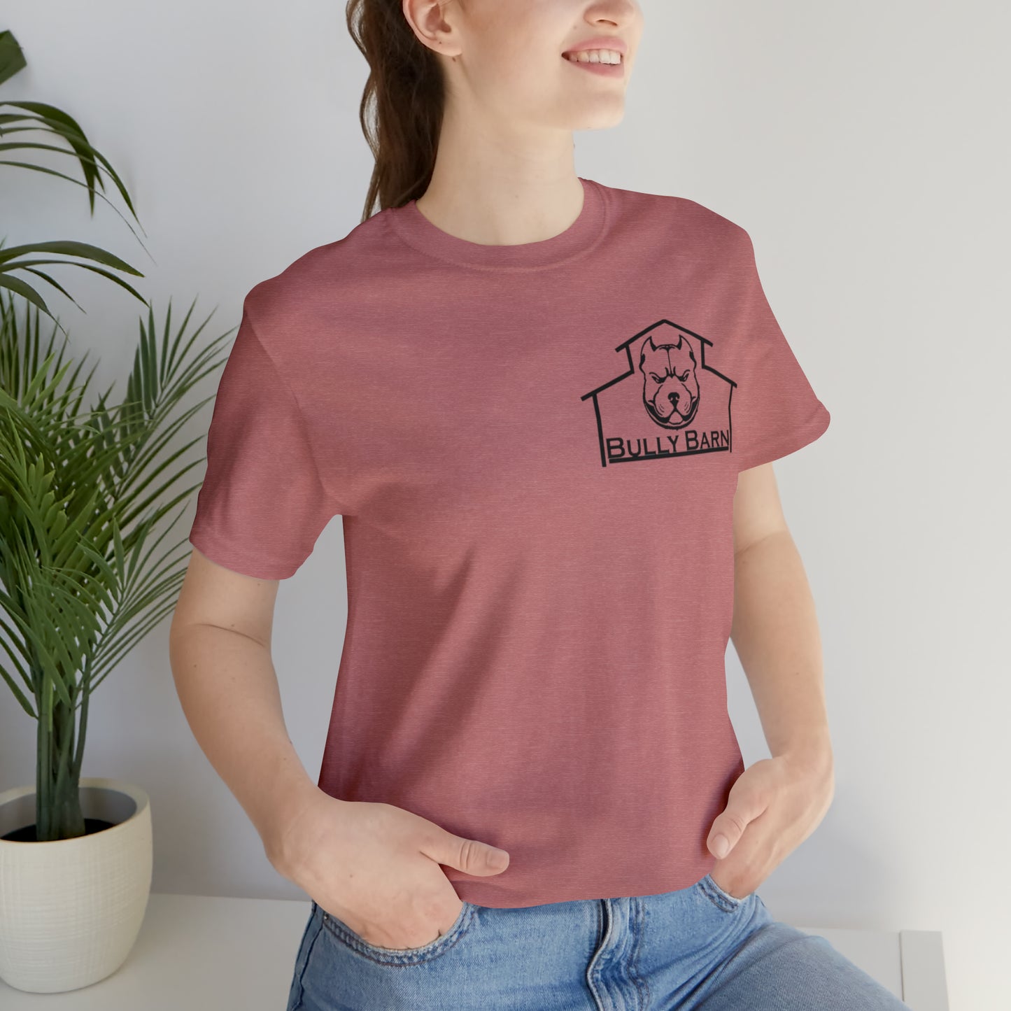 Bully Barn-Black Logo-Unisex Jersey Short Sleeve Tee