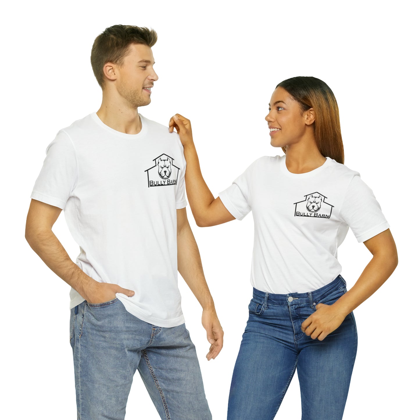 Bully Barn-Black Logo-Unisex Jersey Short Sleeve Tee