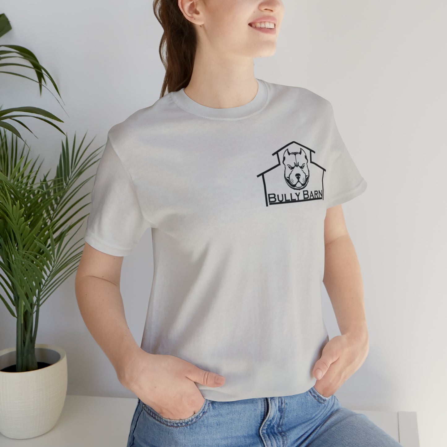 Bully Barn-Black Logo-Unisex Jersey Short Sleeve Tee