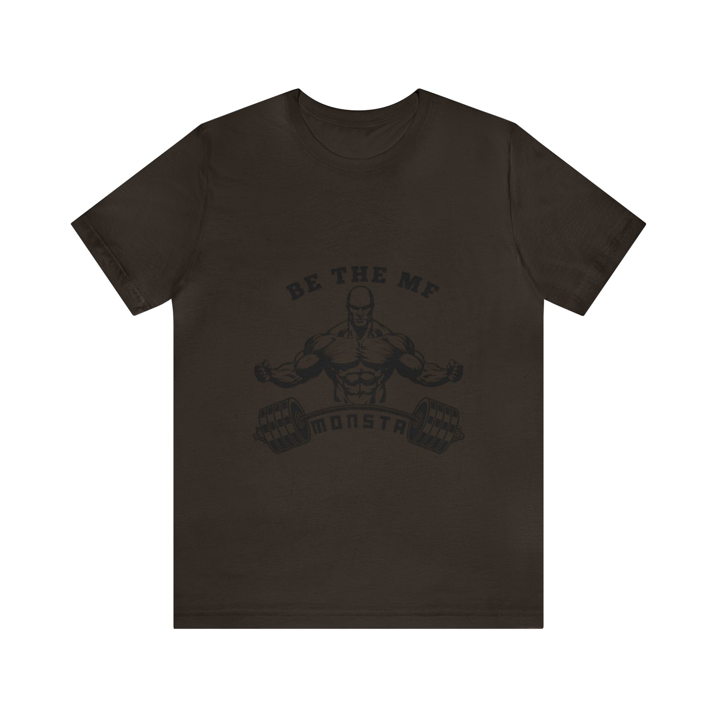 Be the MF MONSTA- Black Logo- Unisex Jersey Short Sleeve Tee
