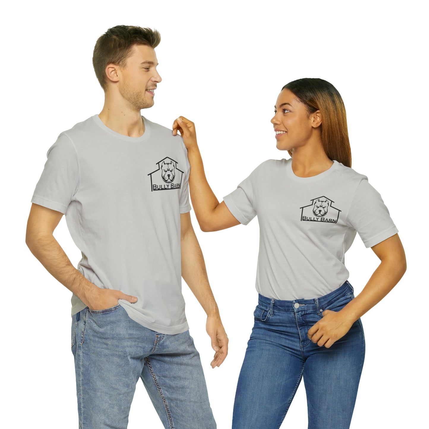 Bully Barn-Black Logo-Unisex Jersey Short Sleeve Tee